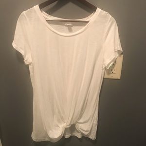 White knotted BP top from Nordstrom
